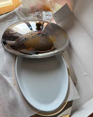 Vassoio e  ceramica