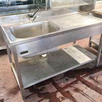 lavatoio inox per pentole usato