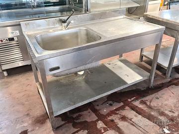 lavatoio inox per pentole usato