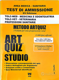 ART QUIZ Area Medica Sanitaria -Test di Ammissione