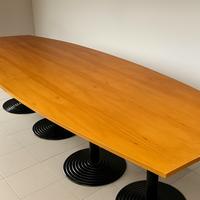 tavolo riunioni legno ciliegio