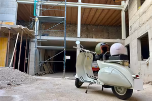 Vespa VM1T 1953, Faro basso