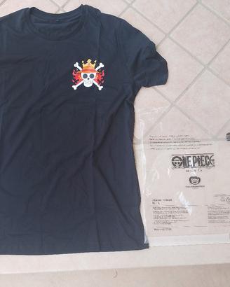 T-shirt One piece x burger King edizione limitata 