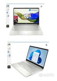 HP Laptop 15, AMD Ryzen 7 - 5700U, RAM 16G