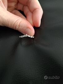 anello pandora con zirconi