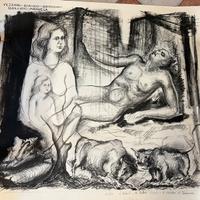 Litografie n.15-16 /50 - pittori locali anno 1976