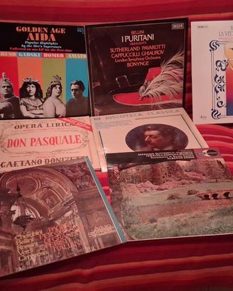 LP vinili Brani opere liriche e operetta