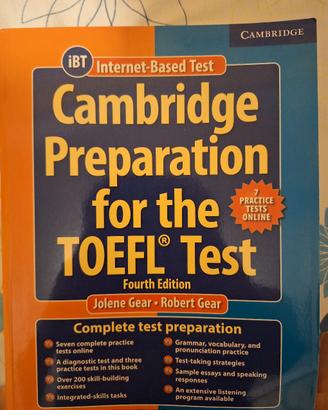 libro per preparazione test TOEFL 