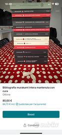 Bibliografia murakami intera mantenuta con cura