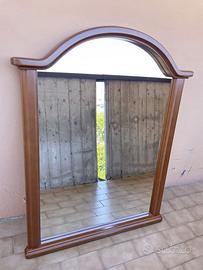 Specchio d’arredo stile classico vintage marrone