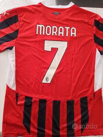 A. C. Milan maglietta originale Morata XL.  Nuova