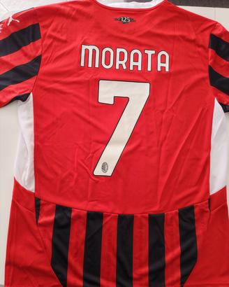 A. C. Milan maglietta originale Morata XL.  Nuova