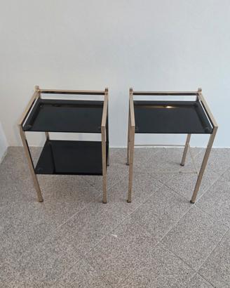 Coppia Tavolini / Comodini Vintage Anni '70