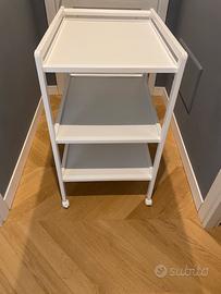 Fasciatoio legno bianco