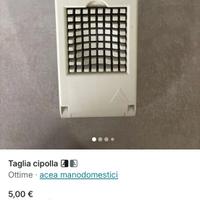 Taglia cipolla taglia verdure