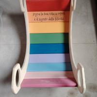 Arco Arcobaleno in legno Montessori 