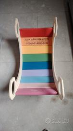 Arco Arcobaleno in legno Montessori 