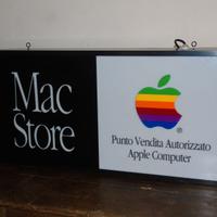 INSEGNA LUMINOSA MAC STORE - APPLE COMPUTER