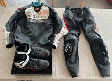 Alpinestars Tuta Moto Tech Air • 2 Pezzi (unibili)