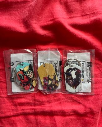 Portachiavi Marvel Deadpool e Wolverine