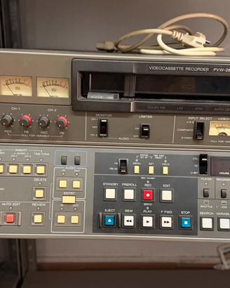 👉 3 Videoregistratori Sony Betacam U-matic
