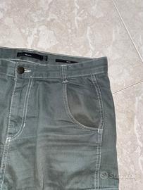 Pantaloni Cargo Verdi