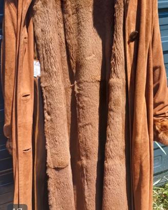 Cappotto donna vera pelle e pelliccia
