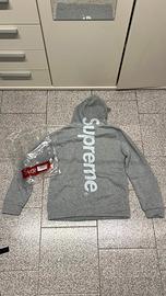 Felpa supreme M grigia