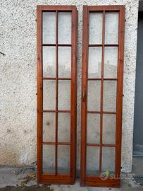 Porta in legno a 2 ante
