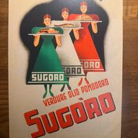 Stampa su legno Pubblicità Sugoro