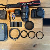 Canon 6D Mark ll + 16-35mm f/2.8 L III + 50mm