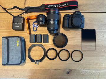 Canon 6D Mark ll + 16-35mm f/2.8 L III + 50mm