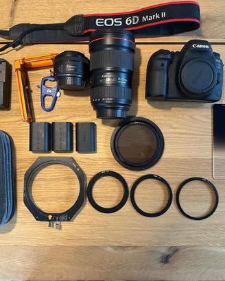 Canon 6D Mark ll + 16-35mm f/2.8 L III + 50mm
