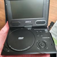 Lettore DVD con schermo TV 7"