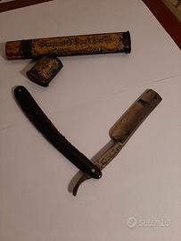 rasoio a mano solingen antico