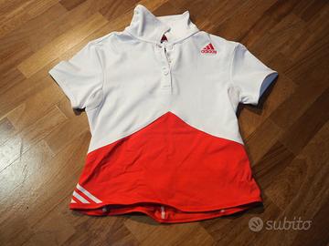 Maglietta tecnica Adidas bimba 5-6 anni nuova
