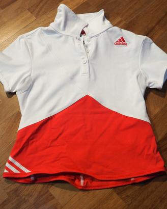 Maglietta tecnica Adidas bimba 5-6 anni nuova