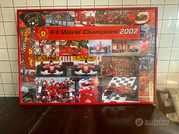 Poster rarissimo Ferrari F1.