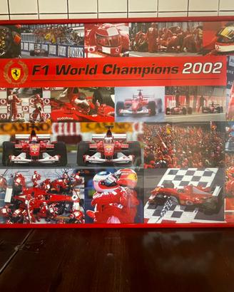 Poster rarissimo Ferrari F1.