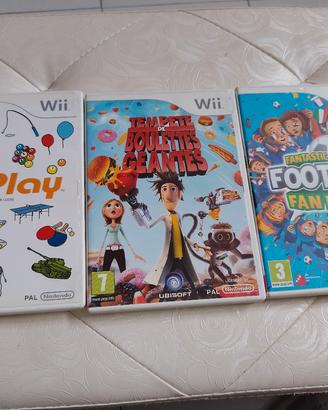 3 Giochi Wii Play Fantastic Football  Nintendo 