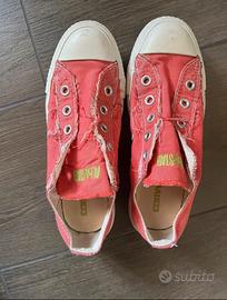 Converse basse hotsell senza lacci