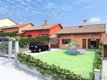 VILLA A SCHIERA CENTRALE A BRA