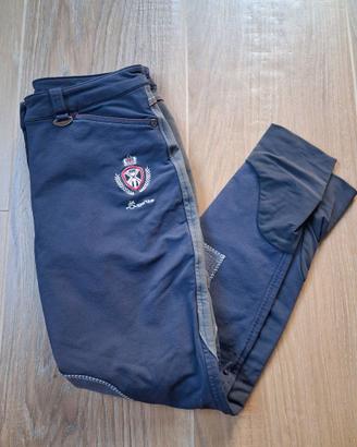 Pantaloni da equitazione Fouganza - Blu, taglia XS