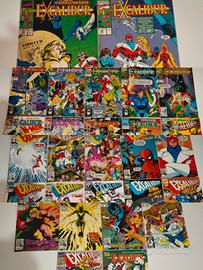 Excalibur #23 #36 #40-#63 + Spider-man #25 + 2