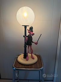 lampada da tavolo pantera rosa bobby anni 80