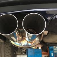 Terminale acciao inox BMW serie 3 e46