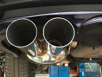 Terminale acciao inox BMW serie 3 e46
