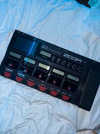 pedaliera  multi effetti zoom g11 