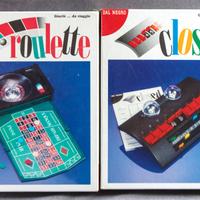 2 Giochi da viaggio Roulette e Closed - Dal Negro