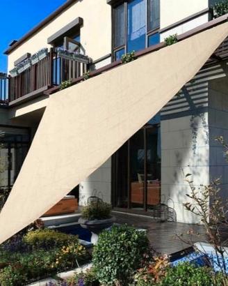 Tenda parasole triangolare impermeabile